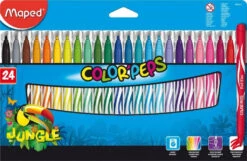 MAPED Color'Peps Jungle Filzstifte (24 Farben)