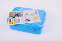 Gesunde Snackbox - Blau -Schulrucksack 16591