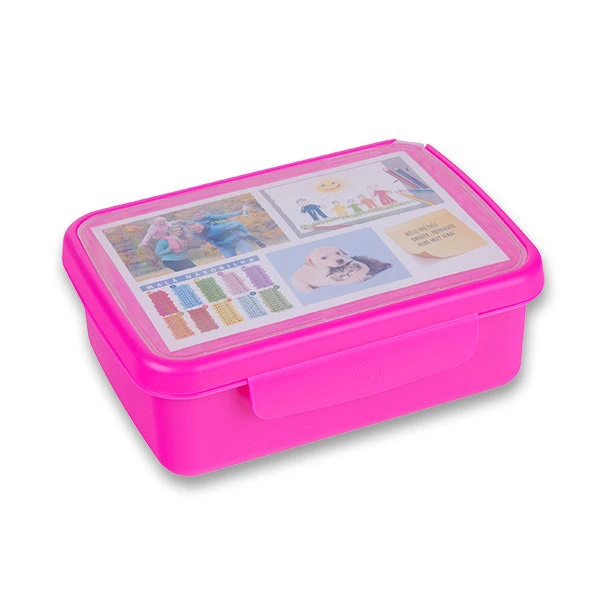 Gesunde Snackbox - Pink 3 Gesunde Snackbox - Pink