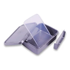 Gesunde Snackbox - Grau (rostfrei) -Schulrucksack 16615