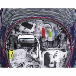 Coocazoo Schulrucksack "JobJobber", Wildberry Knit -Schulrucksack 19606