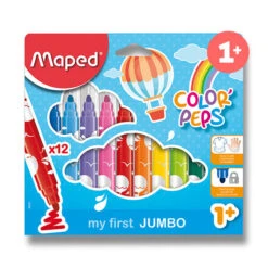 MAPED Color'Peps My First Jumbo Filzstifte (12 Farben)