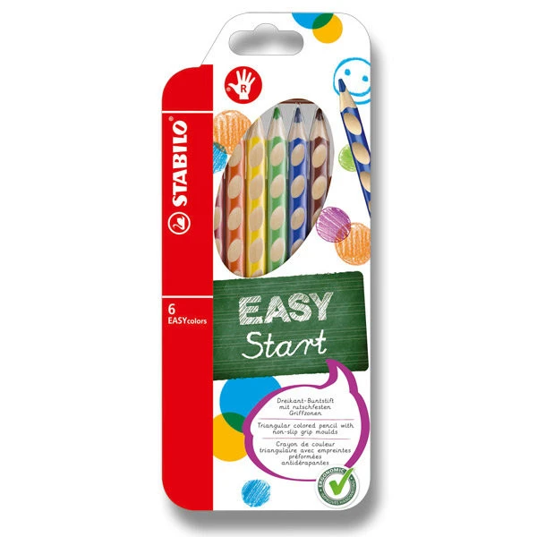 Ergonomischer Buntstift STABILO EASYcolors6er Etui Für Rechtshänder 3 Ergonomischer Buntstift STABILO EASYcolors6er Etui Für Rechtshänder