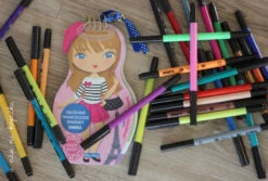 Djeco Filzstifte Mit 2 Spitzen Klassik -Schulrucksack 3175