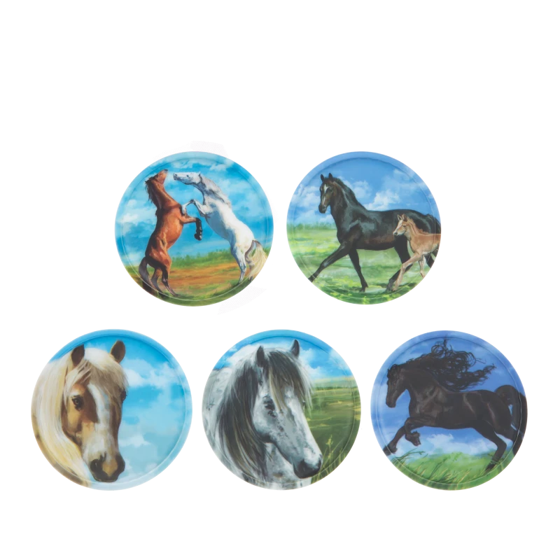 Ergobag Klettie-Set (5-tlg.) MATT - Pferde 3 Ergobag Klettie-Set (5-tlg.) MATT - Pferde