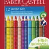 Faber-Castell Jumbo Grip Buntstift, 12er Kartonetui 2 Faber-Castell Jumbo Grip Buntstift, 12er Kartonetui -Schulrucksack 34477
