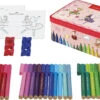 Faber-Castell Connector Filzstift- Set Ballerina, 45-teilig 2 Faber-Castell Connector Filzstift- Set Ballerina, 45-teilig -Schulrucksack 34486