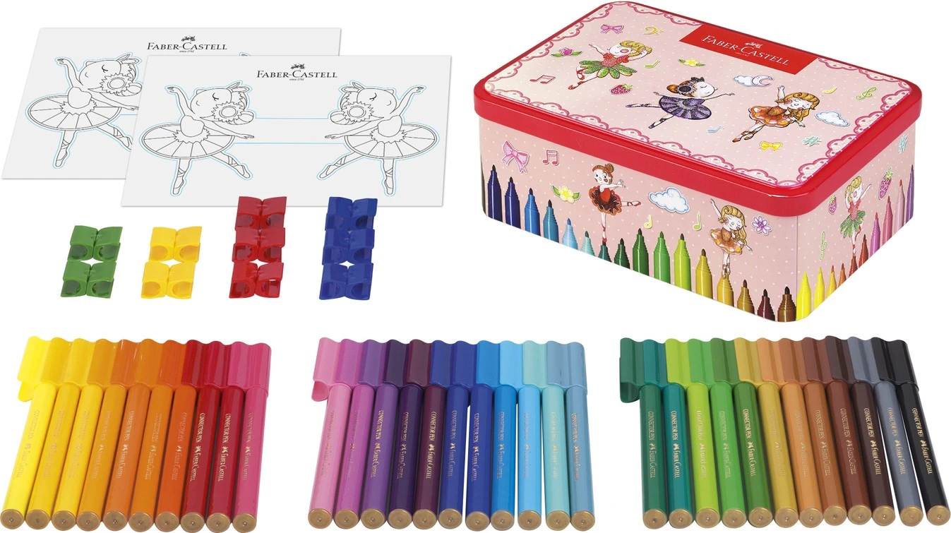 Faber-Castell Connector Filzstift- Set Ballerina, 45-teilig 3 Faber-Castell Connector Filzstift- Set Ballerina, 45-teilig