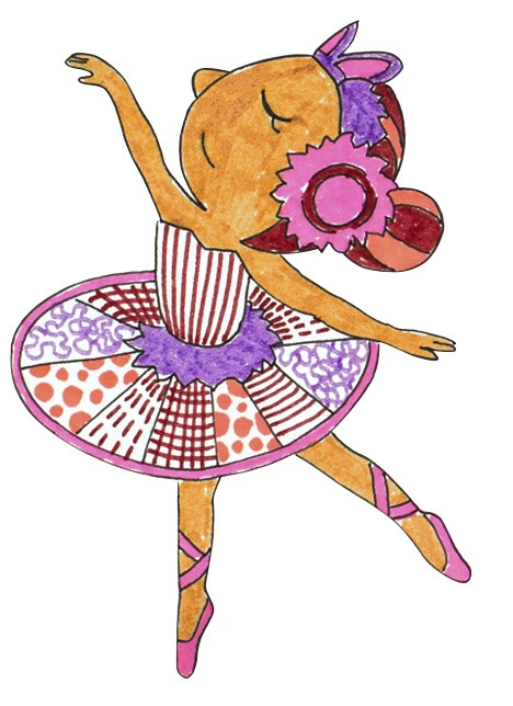 Faber-Castell Connector Filzstift- Set Ballerina, 45-teilig 5 Faber-Castell Connector Filzstift- Set Ballerina, 45-teilig – Bild 3