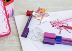 Faber-Castell Connector Filzstift- Set Ballerina, 45-teilig 21 Faber-Castell Connector Filzstift- Set Ballerina, 45-teilig -Schulrucksack 34501