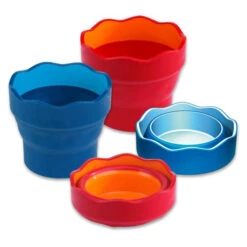 Wasserbecher Faber-Castell Click & Go Blau -Schulrucksack 34505