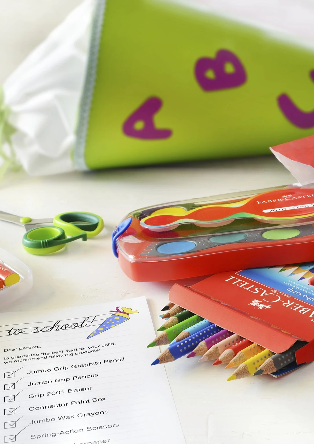 Faber-Castell Jumbo Grip Buntstift, 12er Kartonetui 6 Faber-Castell Jumbo Grip Buntstift, 12er Kartonetui – Bild 4