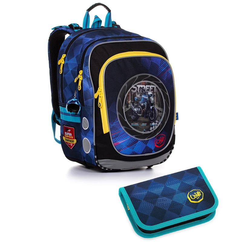 Schulrucksack Mit Federmäppchen Topgal ENDY 20013 B 3 Schulrucksack Mit Federmäppchen Topgal ENDY 20013 B