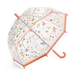 Djeco Regenschirm Kleine Freunde In Transparent/bunt