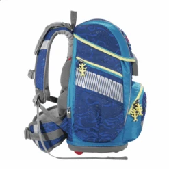 Step By Step Schulranzen-Set „2IN1 PLUS REFLECT“, Rainbow Colibri, Schulranzen & Schulrucksack, Extra Reflektierend -Schulrucksack 41087