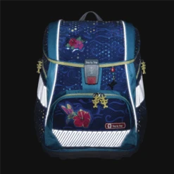 Step By Step Schulranzen-Set „2IN1 PLUS REFLECT“, Rainbow Colibri, Schulranzen & Schulrucksack, Extra Reflektierend -Schulrucksack 41090