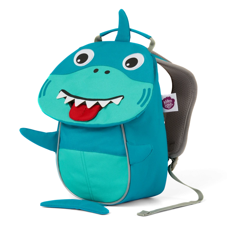 Affenzahn Kindergartenrucksack Kleiner Freund - Hai 4 Affenzahn Kindergartenrucksack Kleiner Freund - Hai – Bild 2