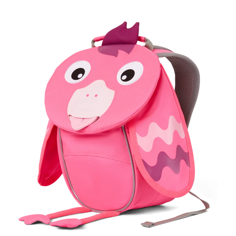 Affenzahn Kindergartenrucksack Kleiner Freund - Flamingo Neon 4 Affenzahn Kindergartenrucksack Kleiner Freund - Flamingo Neon – Bild 2