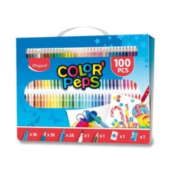MAPED Kunstset Color’Peps Box (100 Teile)