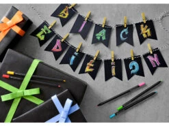 Faber-Castell Black Edition Bunstifte, 36er Kartonetui -Schulrucksack 43760