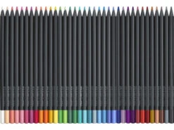 Faber-Castell Black Edition Bunstifte, 36er Kartonetui -Schulrucksack 43763