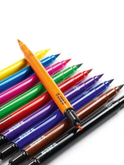 Djeco Filzstifte Mit 2 Spitzen Klassik -Schulrucksack 46001