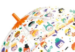 Djeco Regenschirm Gesichter Mit Farbwechsel (Ø70cm) In Transparent/bunt 9 Djeco Regenschirm Gesichter Mit Farbwechsel (Ø70cm) In Transparent/bunt -Schulrucksack 46549
