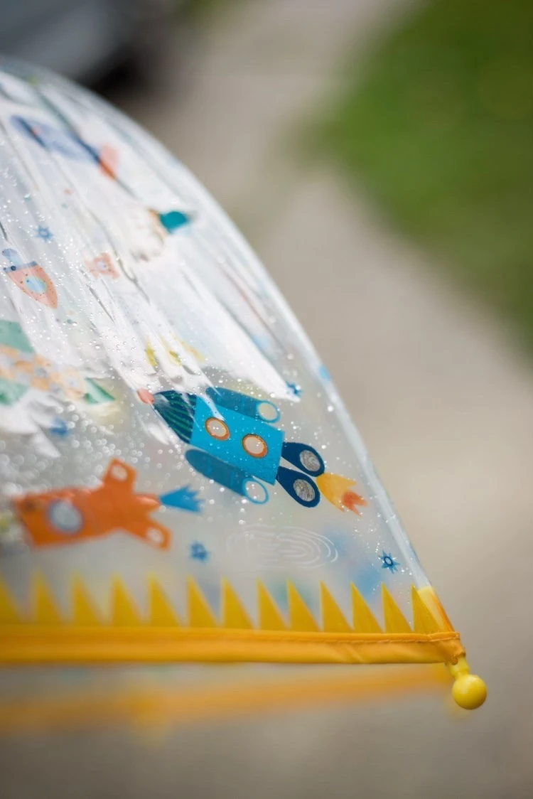 Djeco Kinder-Regenschirm - Weltraum 5 Djeco Kinder-Regenschirm - Weltraum – Bild 3