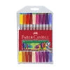 Faber-Castell Doppelender Filzstift, 20er Etui 2 Faber-Castell Doppelender Filzstift, 20er Etui -Schulrucksack 47134