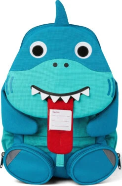 Affenzahn Kindergartenrucksack Großer Freund - Hai -Schulrucksack 48163