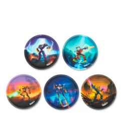 Ergobag Klettie-Set (5-tlg.) MATT - Superkräfte -Schulrucksack 48856