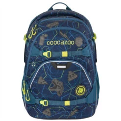 Coocazoo Aufkleber-Set "StickyRicky", Schwarz, Reflektierend Und Wasserfest, Selbstklebende Textilsticker -Schulrucksack 49219