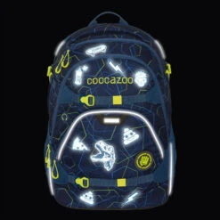 Coocazoo Aufkleber-Set "StickyRicky", Blau, Reflektierend Und Wasserfest, Selbstklebende Textilsticker 8 Coocazoo Aufkleber-Set "StickyRicky", Blau, Reflektierend Und Wasserfest, Selbstklebende Textilsticker -Schulrucksack 49228