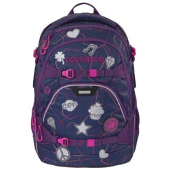 Coocazoo Aufkleber-Set "StickyRicky", Silber, Reflektierend Und Wasserfest, Selbstklebende Textilsticker -Schulrucksack 49233