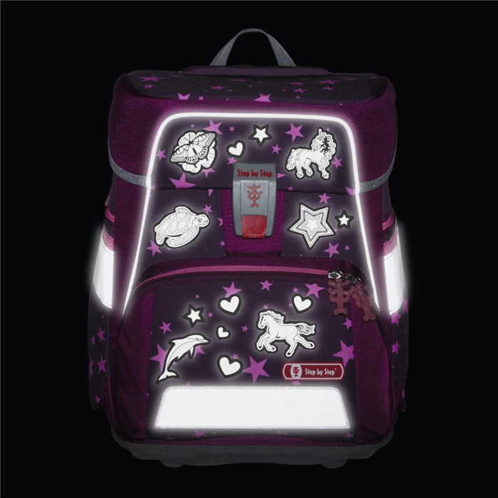 Step By Step Aufkleber-Set, Reflektierend Und Wasserfest, Selbstklebende Textilsticker, Silber 4 Step By Step Aufkleber-Set, Reflektierend Und Wasserfest, Selbstklebende Textilsticker, Silber – Bild 2