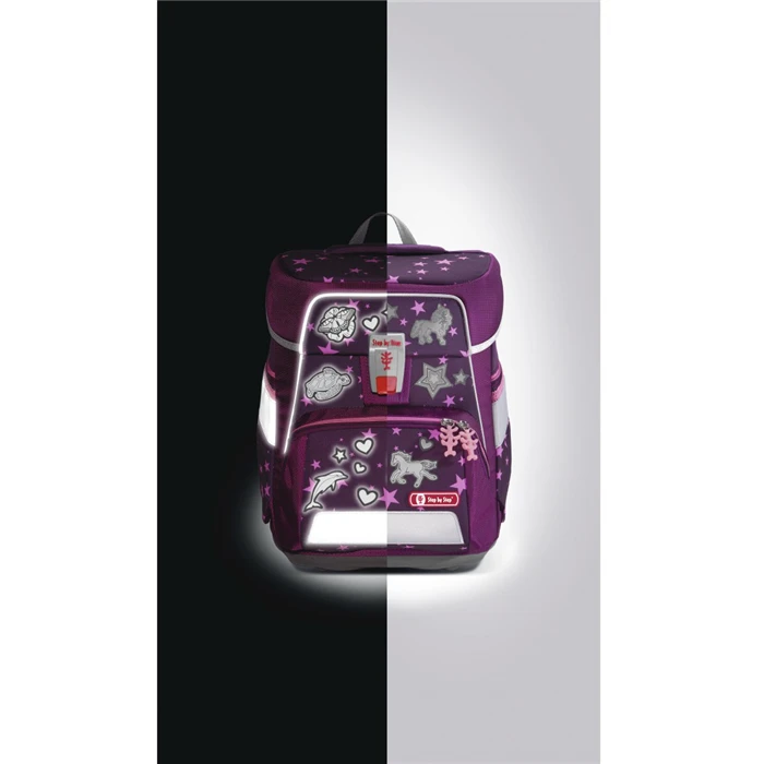 Step By Step Aufkleber-Set, Reflektierend Und Wasserfest, Selbstklebende Textilsticker, Silber 5 Step By Step Aufkleber-Set, Reflektierend Und Wasserfest, Selbstklebende Textilsticker, Silber – Bild 3