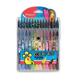 MAPED Color'Peps Monster Filzstifte Und Buntstifte FĂĽr Kinder