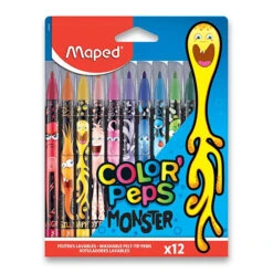 Kinderfilzstifte Maped Color'Peps Monster - 12 Farben