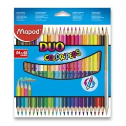 MAPED Color'Peps Duo Buntstifte Beidseitig (48 Farben)