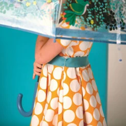 Djeco Großer Regenschirm - Wildvögel -Schulrucksack 50105