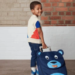Affenzahn Kinderkoffer Bär -Schulrucksack 50806