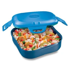 MAPED Brotzeitbox Picnik Concept Kids Blau (0,74 Liter) -Schulrucksack 51445