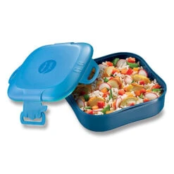 MAPED Brotzeitbox Picnik Concept Kids Blau (0,74 Liter) -Schulrucksack 51446