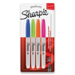 Permanentmarker Sharpie Fine 4er Set - Zusatzfarben