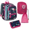Großes Schulset Topgal BEBE 21001 G - Schultasche + Federmäppchen + Schuhbeutel + Regenhülle -Schulrucksack 51952