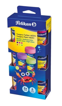 Pelikan Tempera Farben - 6 Stück