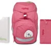 Schulset Ergobag Prime - Lamas In Bärjamas: Schulrucksack + Federmäppchen + Heftebox -Schulrucksack 53033