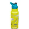 Edelstahl Isolierflasche Klean Kanteen Kid Classic 355ml Sport Cap - Safari -Schulrucksack 57651