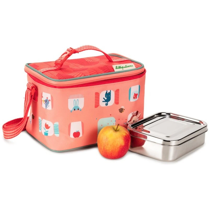 Lilliputiens - Brotzeittasche Waldhaus 4 Lilliputiens - Brotzeittasche Waldhaus – Bild 2