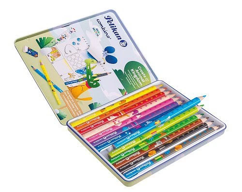 Pelikan Buntstiftenset Combino Dreikantig 4 Pelikan Buntstiftenset Combino Dreikantig – Bild 2